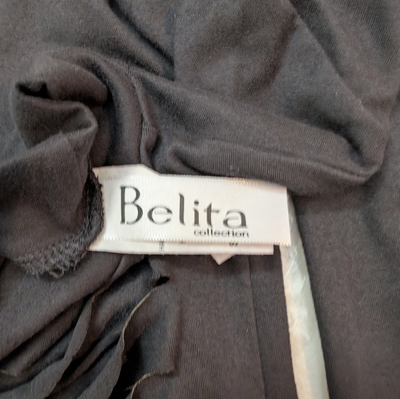 NIB. BELITA CUT OUT BLACK DRESS.  SIZE SMALL. ONE SHOULDER. - Picture 6 of 8